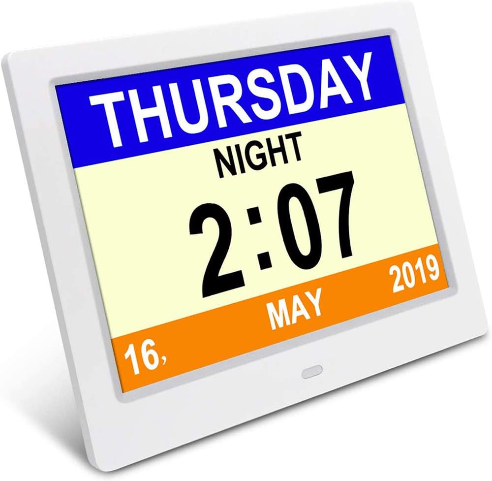 orologio a giorno per la demenza