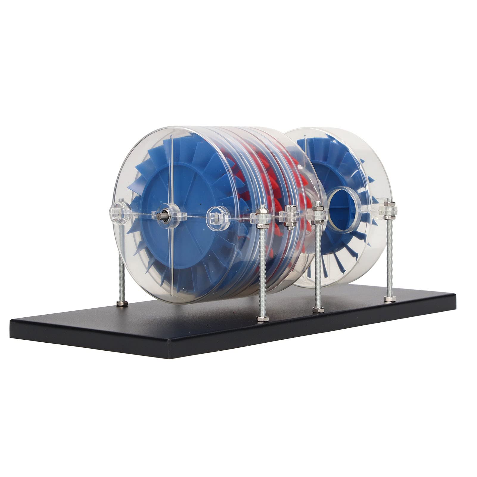 Modelo de Turbina de Multietapa, Instrumento Educativo de Enseñanza de Física para Proyectos Científicos y Demostraciones en el Aula, 28,8 Oz