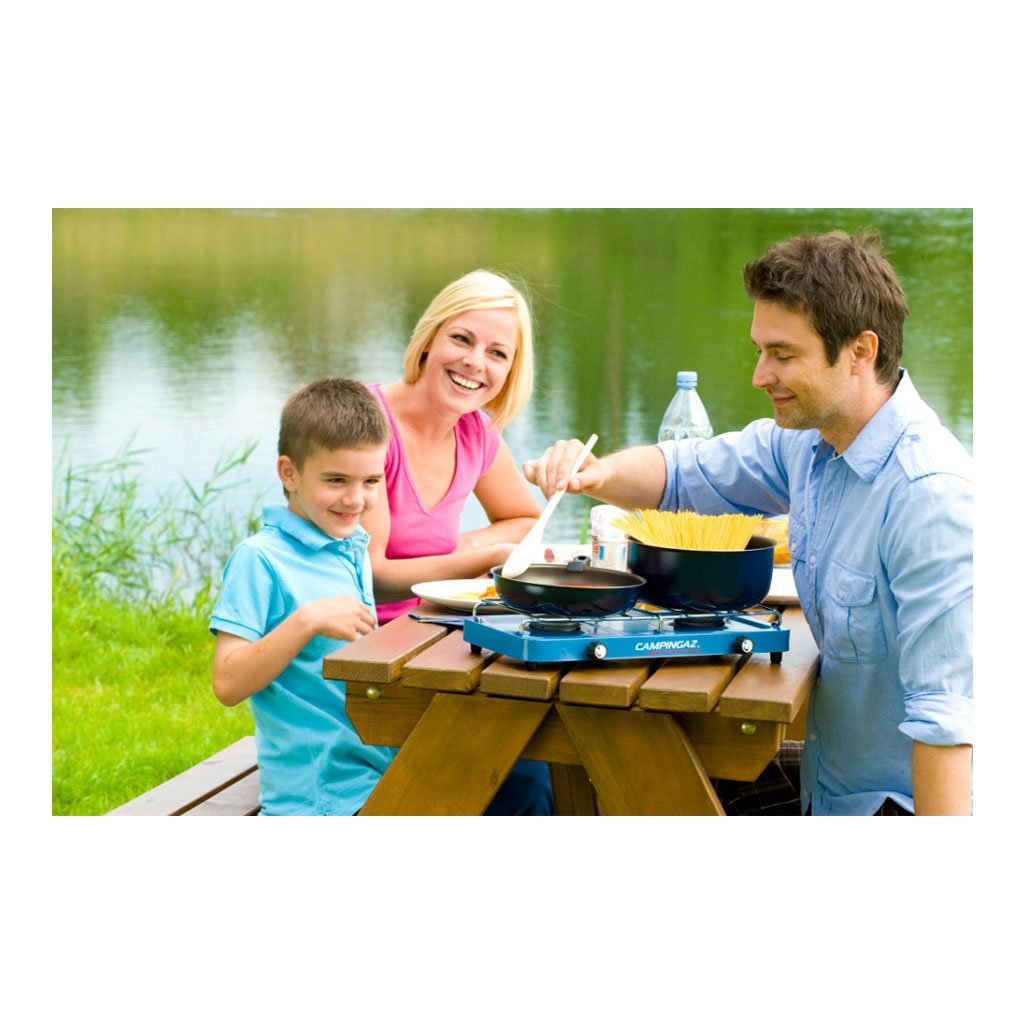 Campingaz Base Camp Cocina con Gas, Unisex, Azul