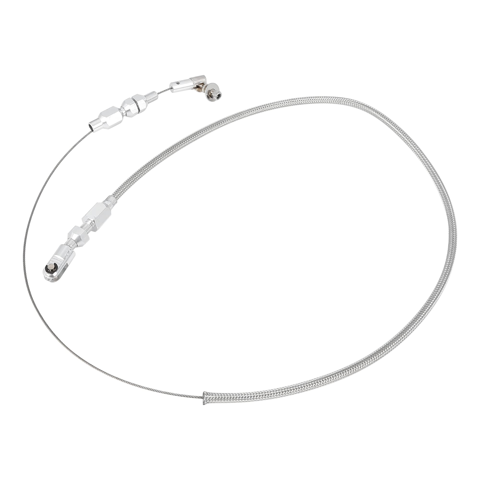 X AUTOHAUX Gaszug 91,4cm - Geflochtener Edelstahl Gaszug Für Autos