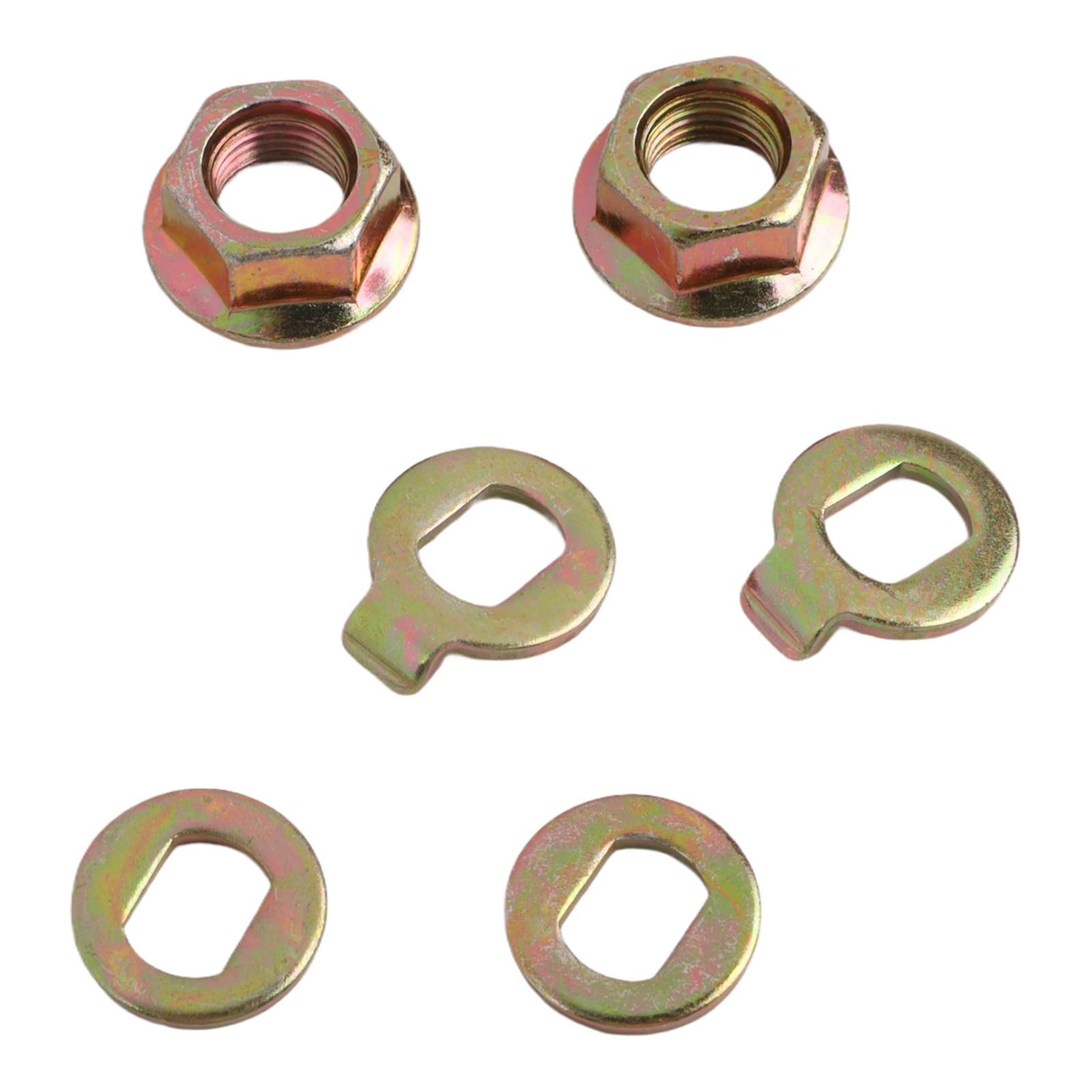 Lot de 2 vis moteur pour Kukirin pour G2 Max pour G3 Pro G4 Max, fixations anti-rotation en aluminium avec crochet pour un ajustement sûr et une installation facile