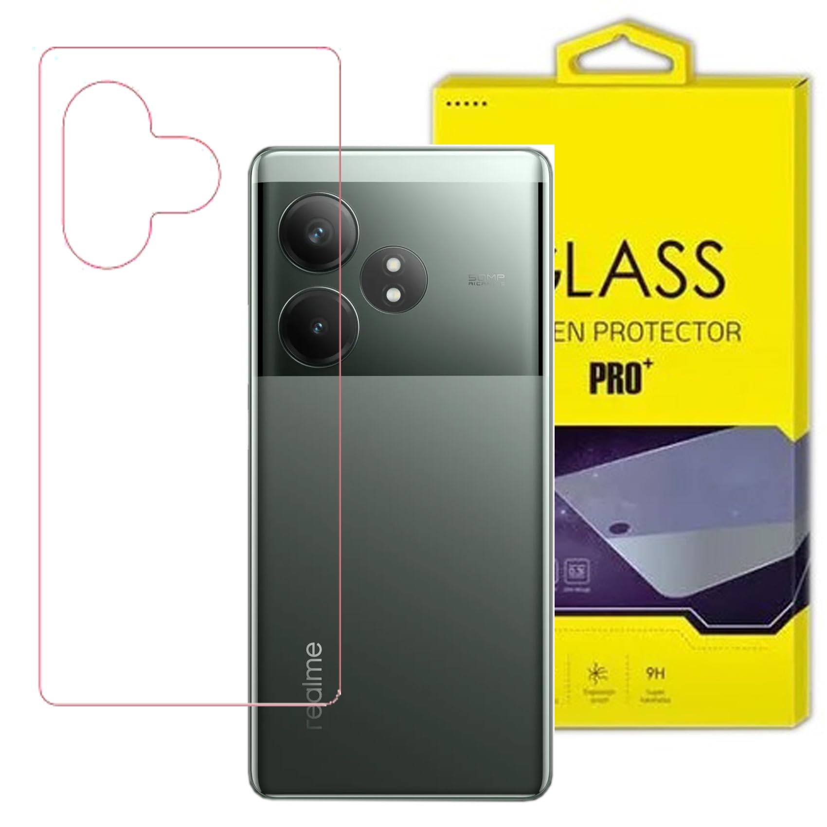 OJUCASE Back Screen Guard for realme GT 6T 5G TPU Clear Back Screenguard Unbreakable Membrane Back Film (Not Glass). (B0D6RLFMLW) Amazon Price History, Amazon Price Tracker