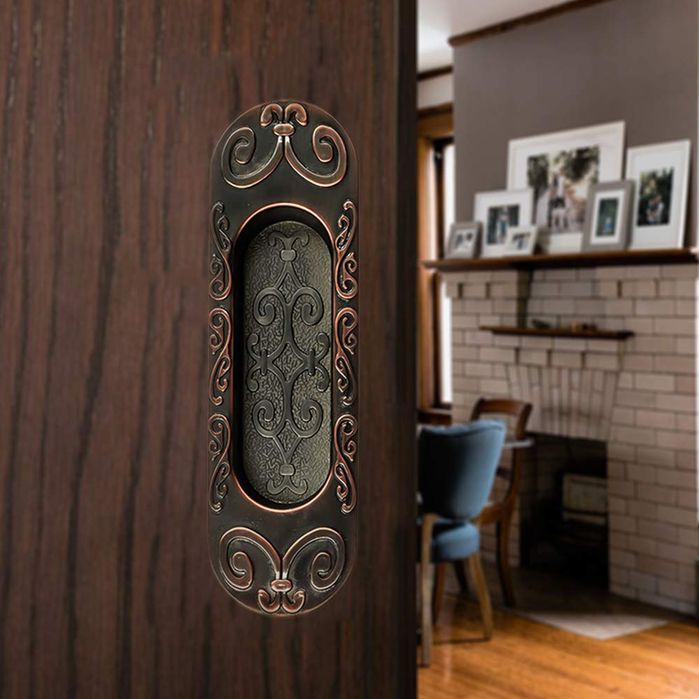 Buy Biaungdo 4.13" European Recessed Flush Pull Handle, Stainless Steel