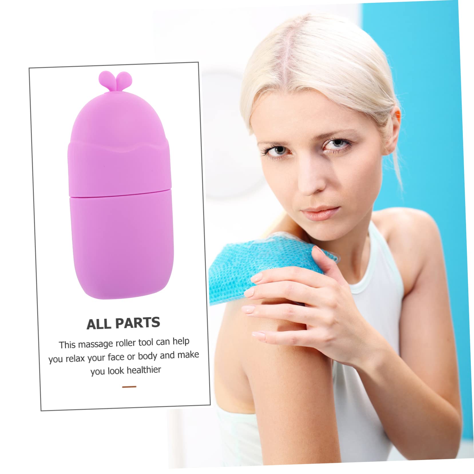 Beaupretty Lot De 3 Rouleaux Rafraîchissants Pour Le Visage Les Yeux Et Le Visage Outils De Massage Pour Les Soins De La Peau Et La Réduction Des Poches