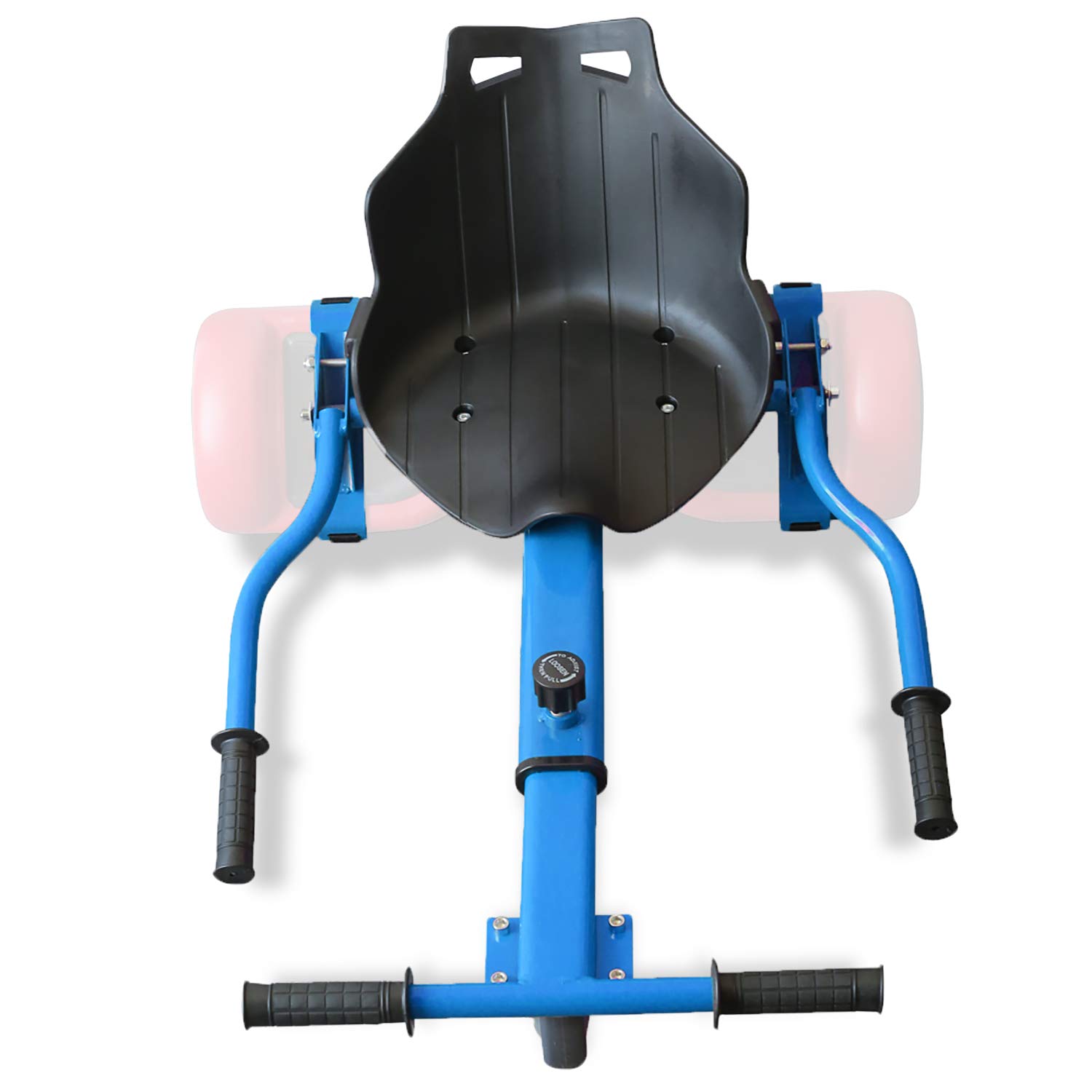 Photo 1 of Adjustable HoverKart Attachment for Hoverboard seat Go Cart for Kids (Blue)