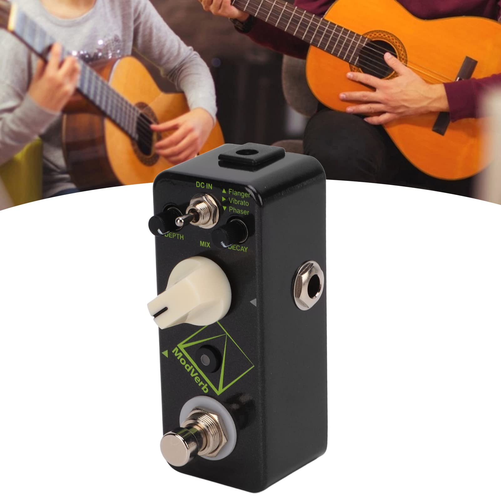 Amazon | シングルブロックエフェクター、モジュレーションリバーブ