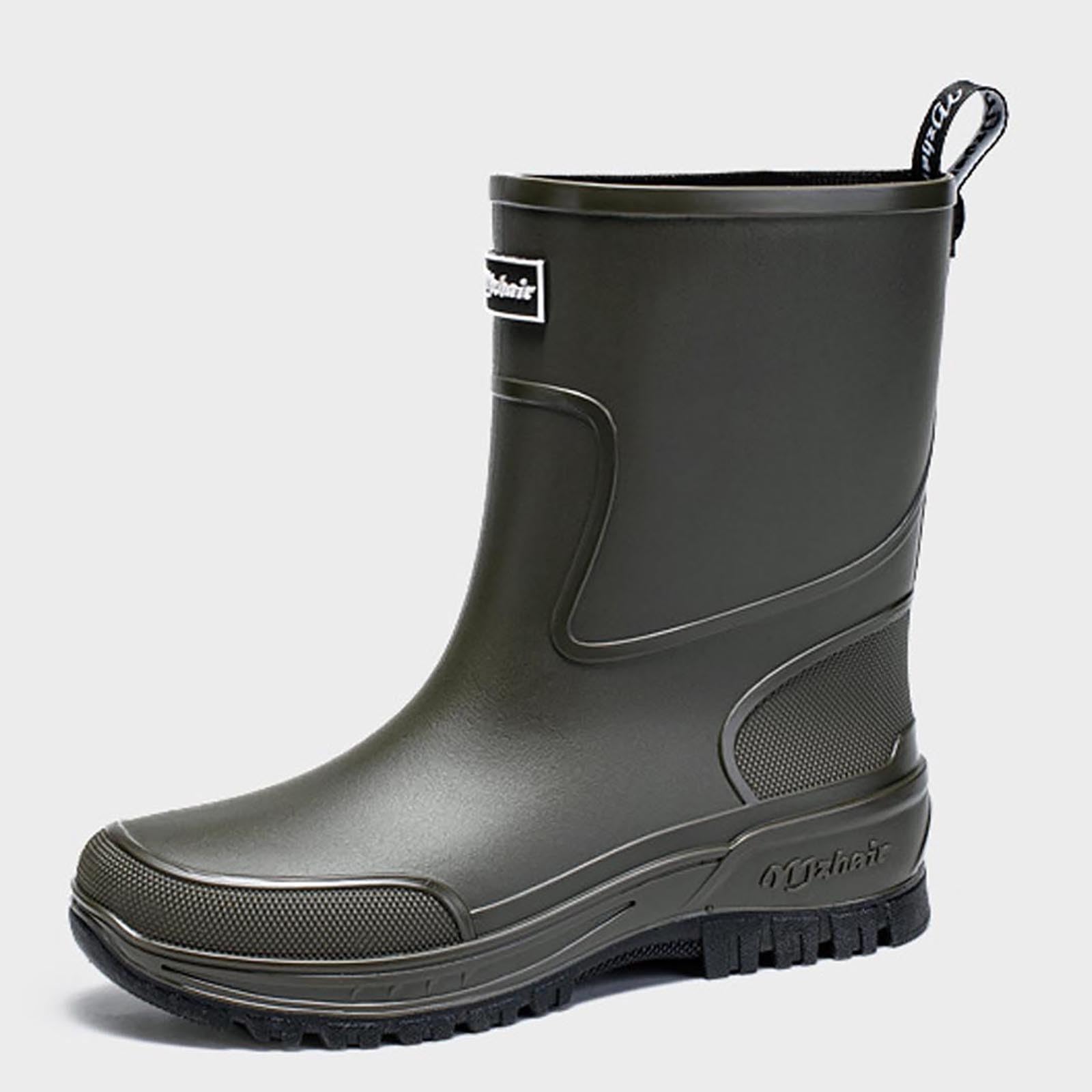 Generisch Ganzjahres-Regenstiefel Bis Zur Wade Mit Dicker Sohle Laufsohle Für Den Außenbereich