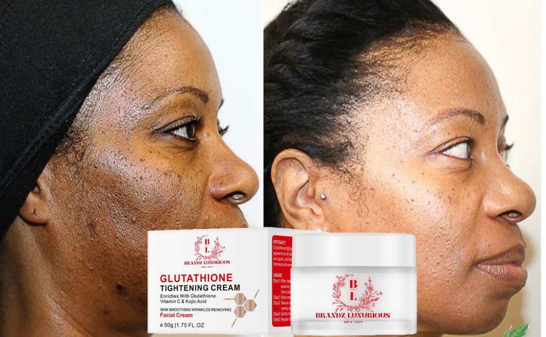 glutathione and vitamin c cream Advanced Brightening with Glutathione, C, Snail Mucin an  Glissen Care Brandz Luxurious Skincare, Glutathione Tightening