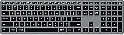 Satechi Teclado Slim X3 Iluminado Bluetooth Keypad Numérico - Teclas Iluminadas e Sinc Varios Dispositivos - Para M2/ M1 MacBook Pro/Air, M2/ M1 iPad Pro/Air, M2 Mac Mini, iMac M1 (Cinza Espacial)