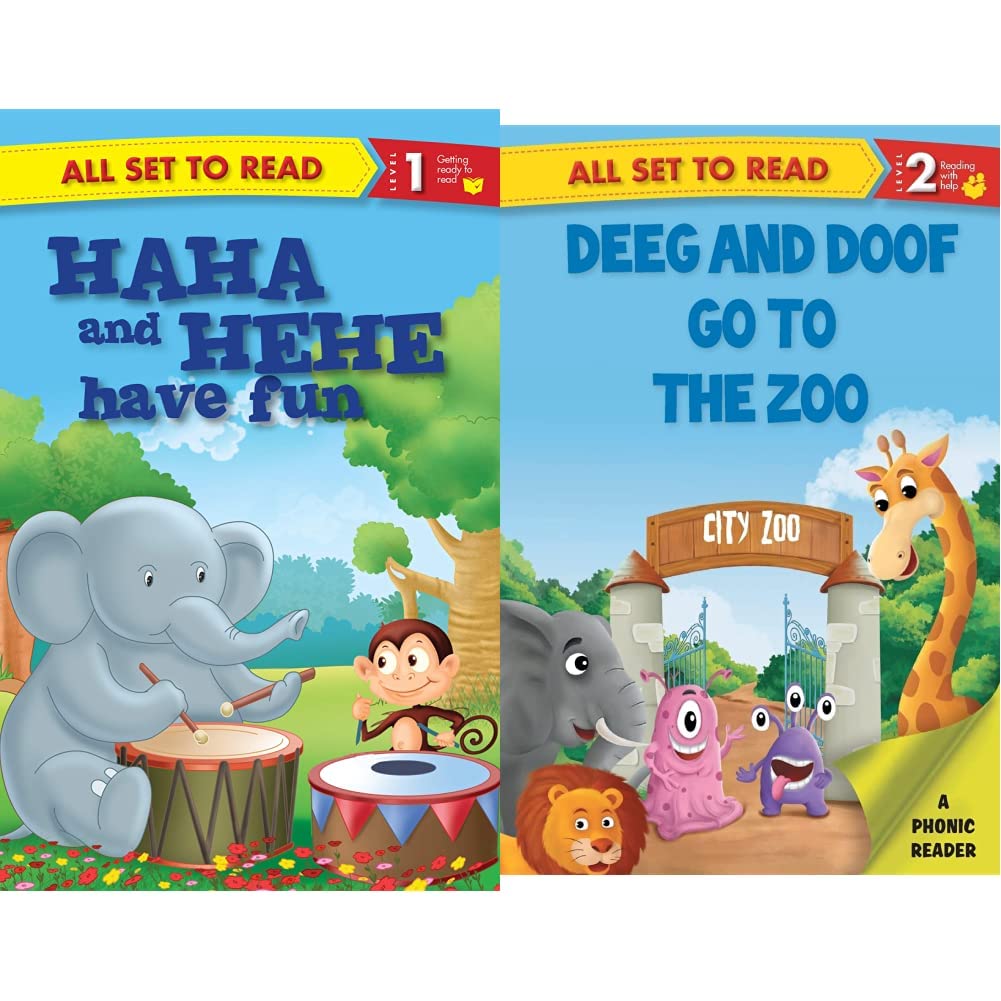 All set to Read- Readers Level 1- Haha and Hehe have Fun- READERS