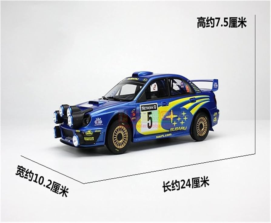Amazon.com: for Subaru Impreza WRC 1 18 Resin Limited Edition