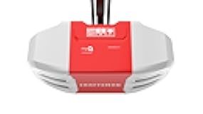 1/2 HP Smart Garage Door Opener - myQ Smartphone Controlled - Chain Drive, Wireless Keypad Included, Model CMXEOCG472, Red