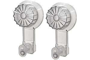 2 Perfect Large Wreath Suction Cups for Glass to Support Christmas or Halloween Decoration