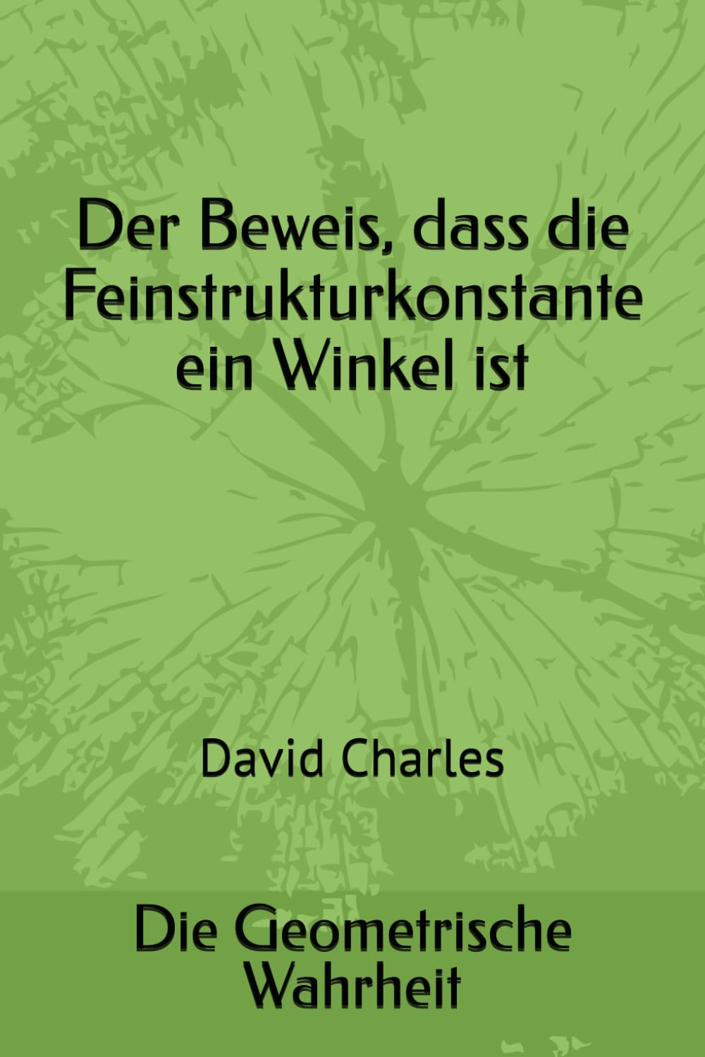Die Geometrische Wahrheit: Der Beweis, dass die Feinstrukturkonstante ein Winkel ist