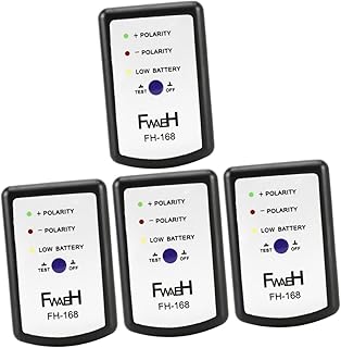 ERINGOGO 4pcs Horn Phase Meter Audio Speaker Polarity Tester Phasemeter Tester Speaker Tester Bass Blockers for Speaker Phase Test Speaker Phasemeter Car Horn Checker Automatic Abs