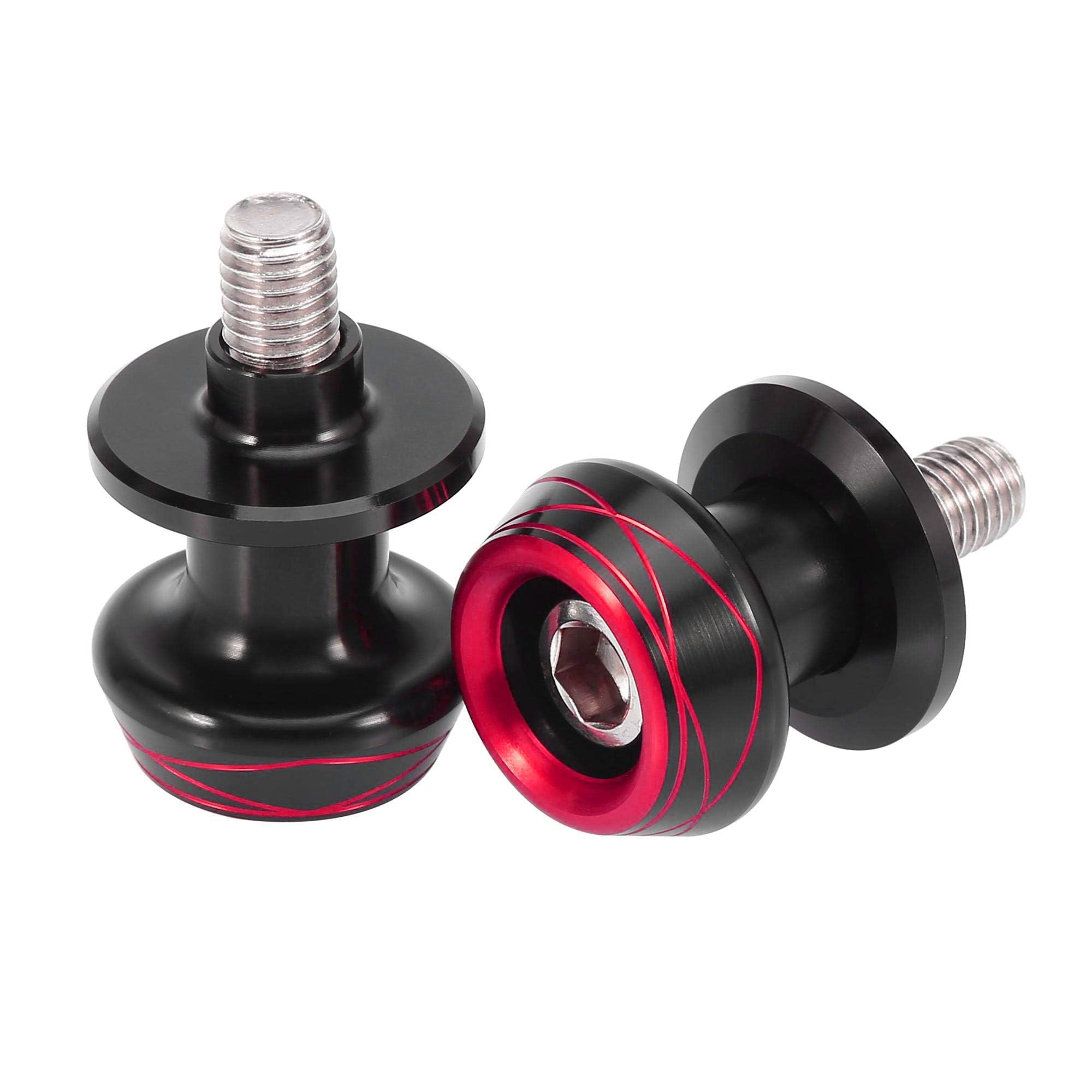 Lot de 2 Bras oscillants universels en Alliage d'aluminium CNC pour Moto 1996-2023 8 mm 10 mm Orange
