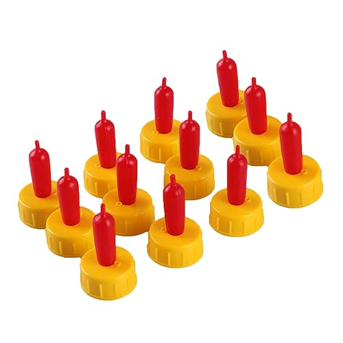 12 pezones de bebida de leche de cordero, chupete de goma suave para lactancia, corderos, cabras, niños, cachorros, potro, ternero, animal pequeño,