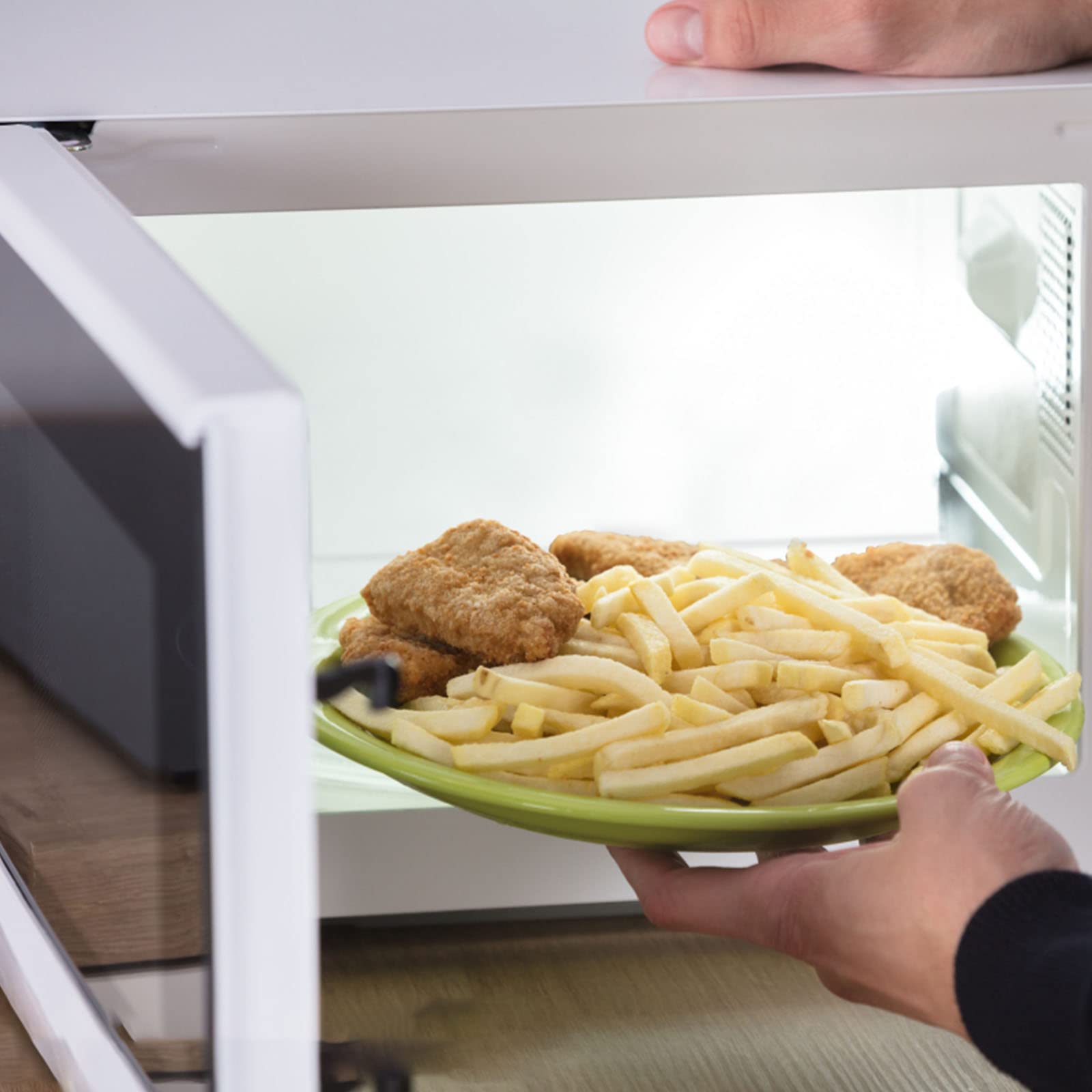 Mikrowellen Drehteller Aus Glas 24,5cm - Ersatz Für Runde Mikrowellen