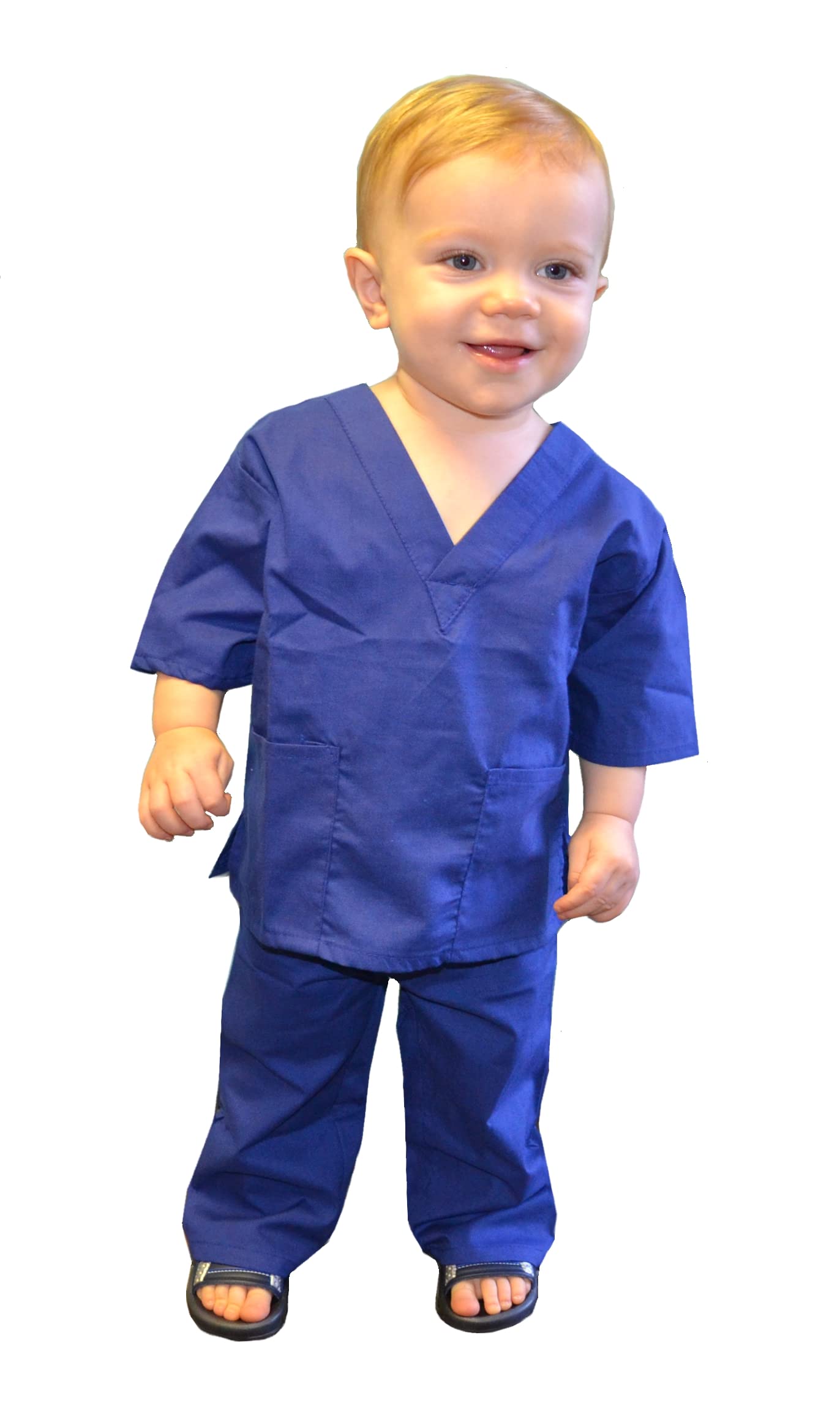 My Little DocRoyal Blue Toddler Scrubs Costume
