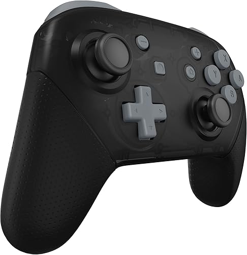 Miniatura 9 de eXtremeRate New Hope Gray Repair ABXY D-pad ZR ZL L R teclas para Nintendo Switch Pro Controller, juego completo de botones de repuesto con
