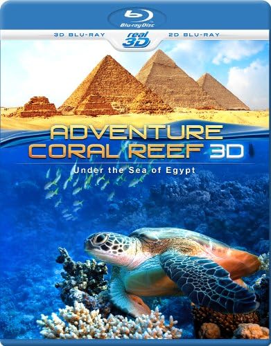 Adventure Coral Reef 3D - Under the Sea of Egypt (Blu-ray 3D & 2D Version) REGION FREE [3D Blu-ray]