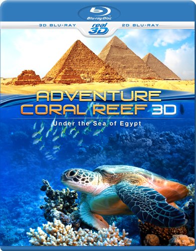 Adventure Coral Reef 3D - Under the Sea of Egypt (Blu-ray 3D & 2D Version) REGION FREE [3D Blu-ray]