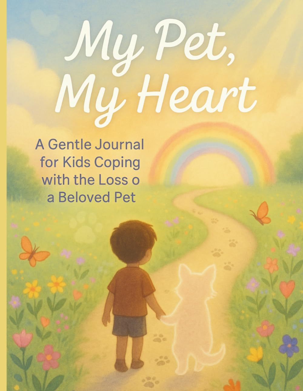 My Pet, My Heart: A Gentle jornal for kids coping with the loss of a beloved pet