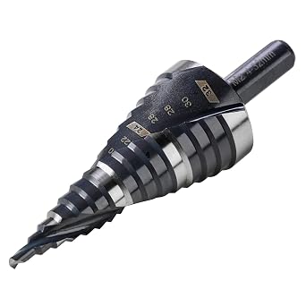 4mm-32mm Metric M2 Step Drill Bit Unibit for Hole Drilling