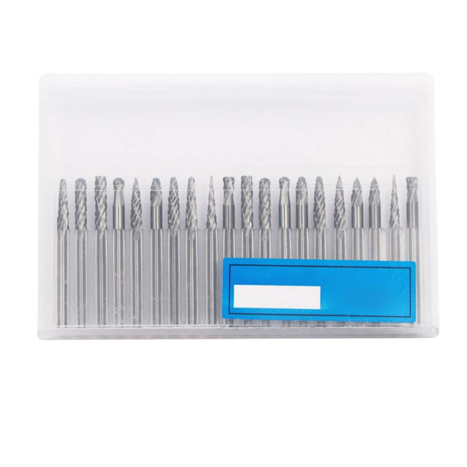 Juego de 20 cabezales de 3 mm con vástago giratorio de 1/8 pulgadas, prácticas brocas de fresado para grabado