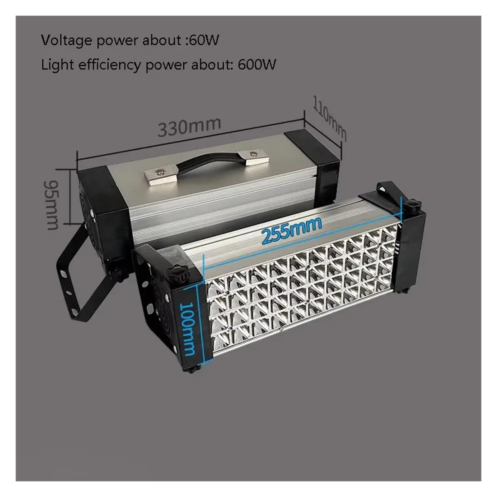 Lampa twardości UV Lampa utwardzająca UV 365nm 600W Klej Żywica Zielony olej Lutowanie Płytka PCB Powłoka Farba Lakier Sitodruk