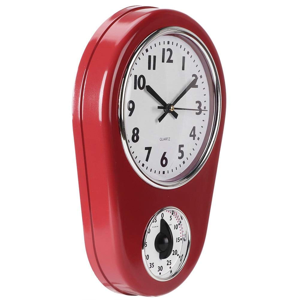 Orologio Da Parete Vintage AUNMAS, Grande Design Classico, Movimento Silenzioso, Per Soggiorno E Camera Da Letto - 2