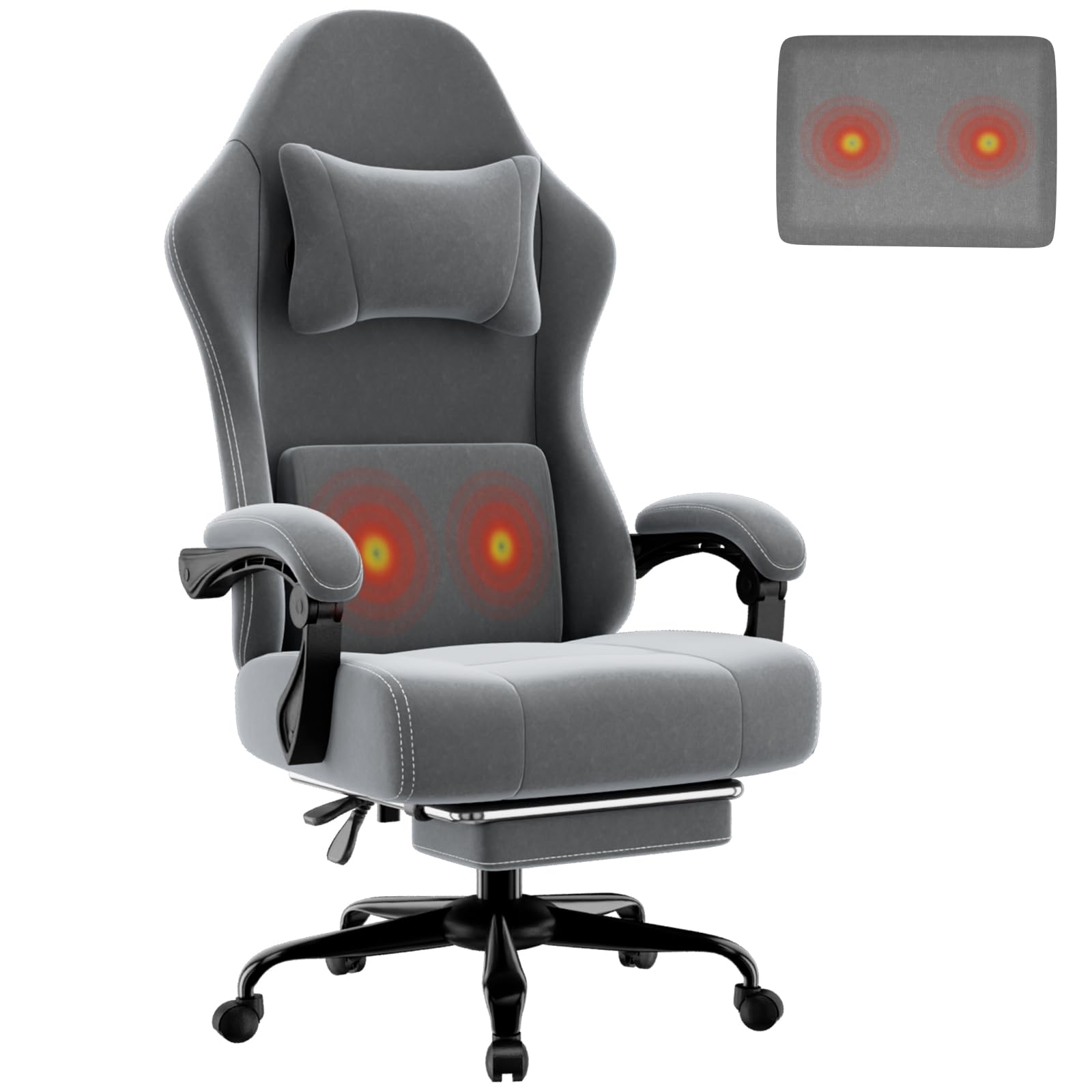 HOTOSYCH Massage Gaming Chair