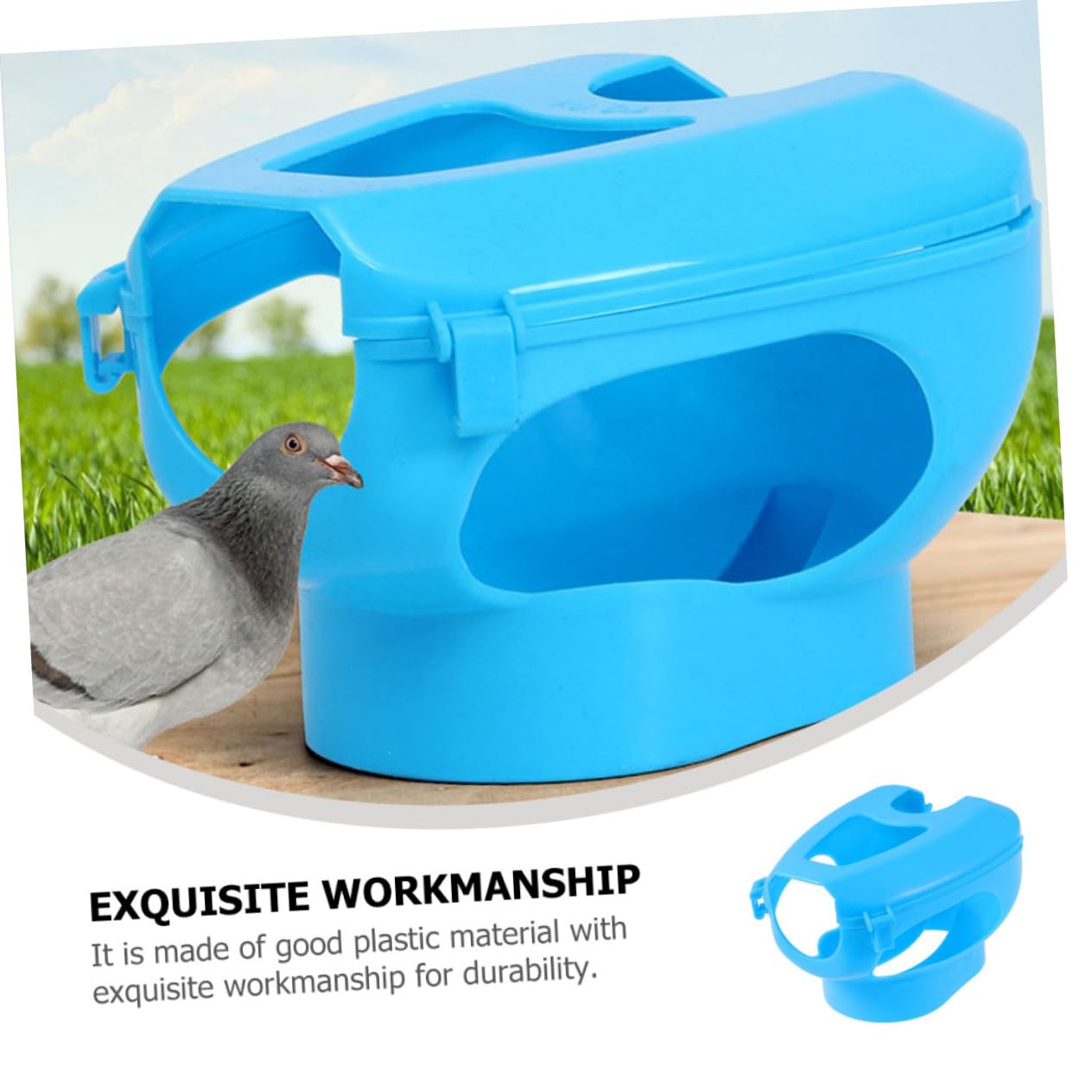 OFFSCH Pigeon Feeding Holder Injection Fixer Pigeon Holder Bird Medicines Device