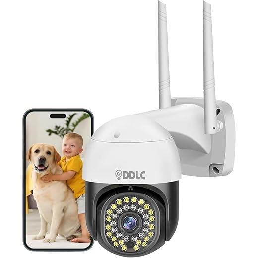 DDLC Wi-Fi Pan Tilt CCTV Camera 64GB 64 GB