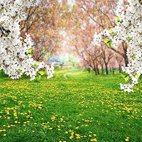 Yeele 8x8ft Floral Photography Backdrop Cover