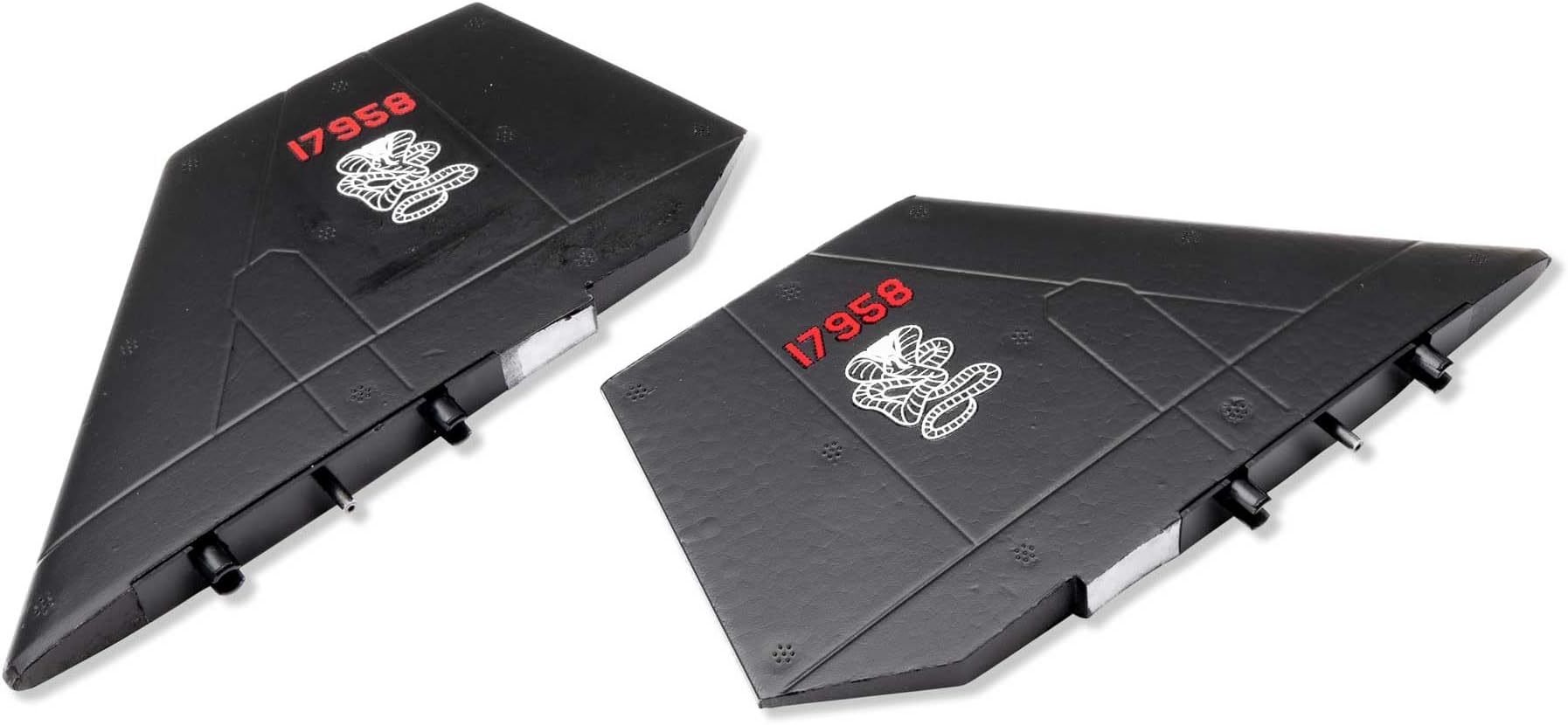 E-flite Fin Set Black SR-71 Twin 40mm EDF EFL02058