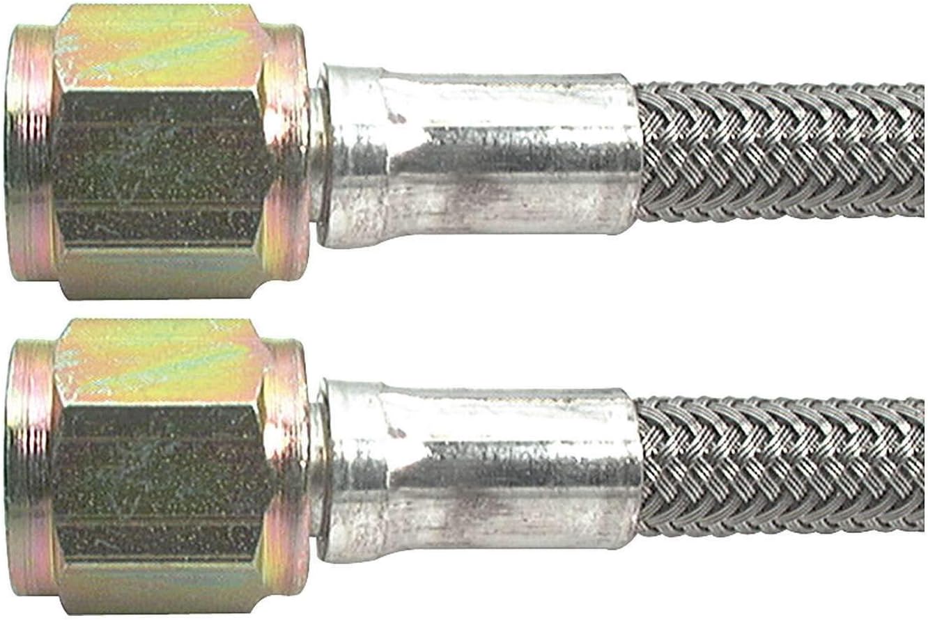Allstar Performance ALL46400-90 90" 4 AN Braided Brake Line