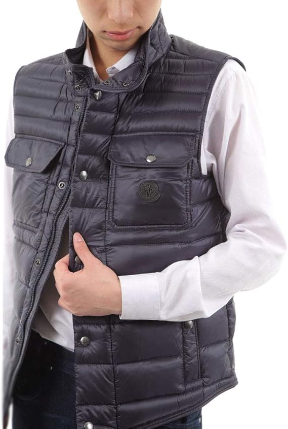 Amazon モンクレール ダウンベスト メンズ Moncler アウター Ever ネイビー 49 742 並行輸入品 ベスト 通販