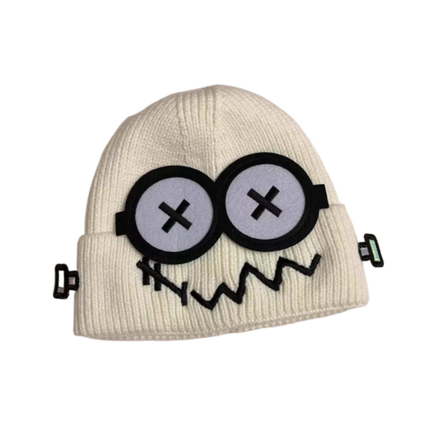 MERISHOPP®Winter Knitted Beanie Hat Stylish Decorative Portable Slouchy Funny Knit Hat White|Clothing, Shoes & Accessories|Womens Accessories|Hats-image-40