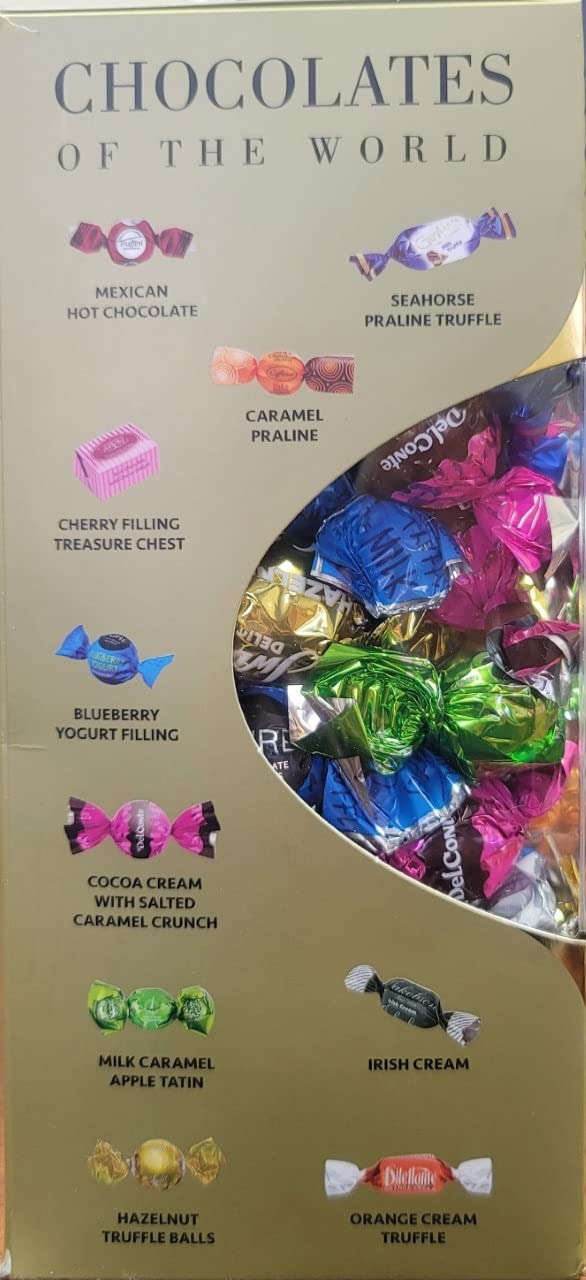 KIRKLAND Signature Chocolates of the World in Assortment Jar, 2 lb