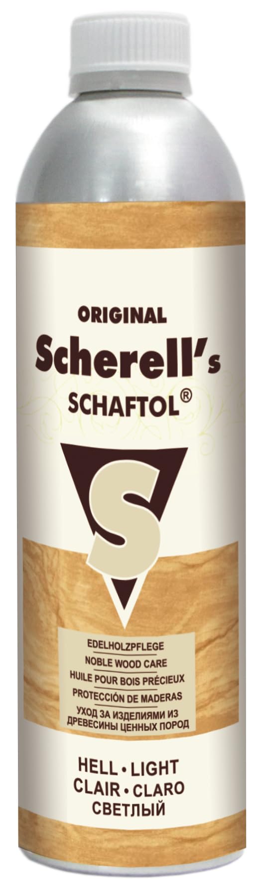 BALLISTOL 23831 Scherell's SCHAFTOL hell, Edelholzpflege, 500 ml Flasche