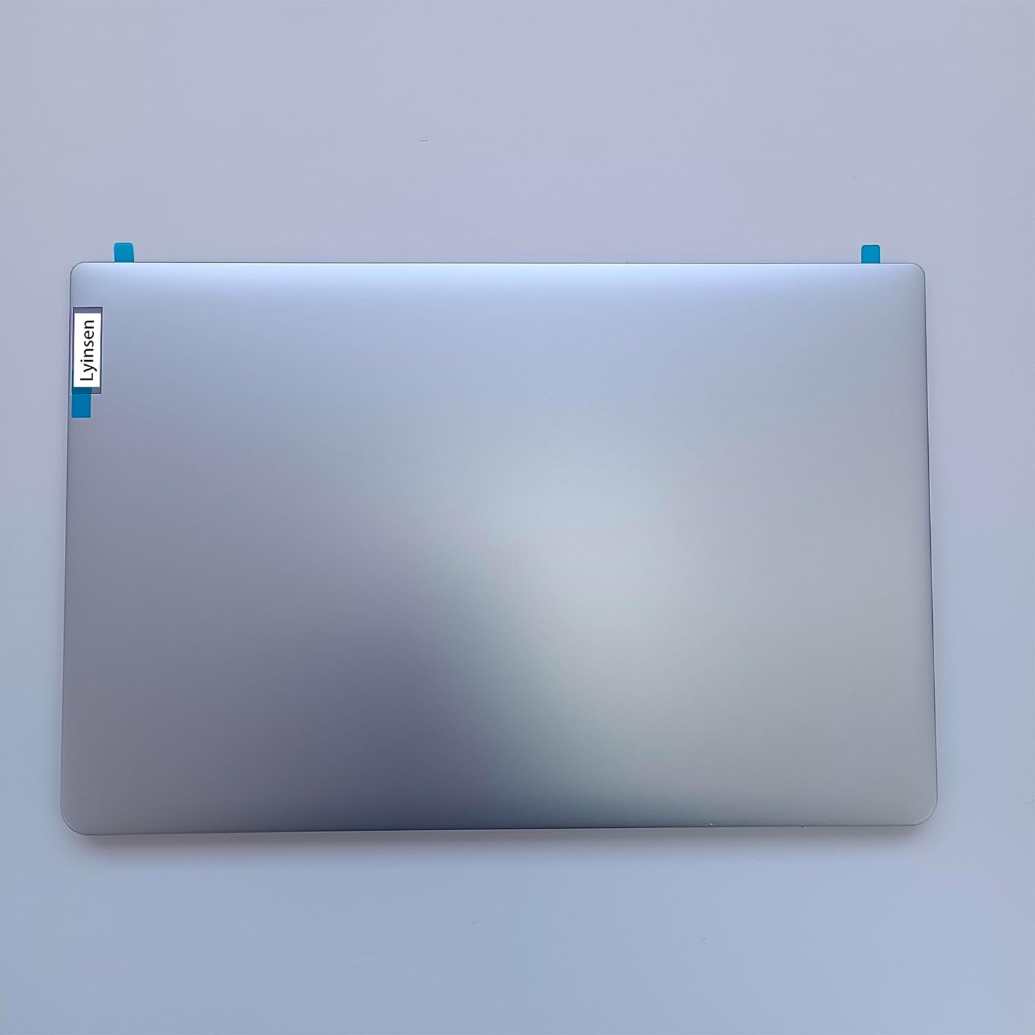 Replacement Laptop LCD Cover Back Rear Top Lid with Hinges for Lenovo IdeaPad 1 15ADA7 1 15AMN7 5CB1F36621 Silver