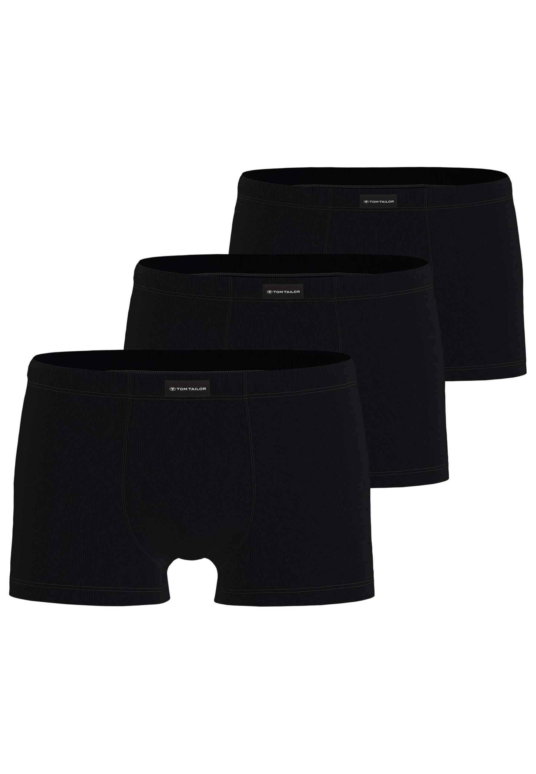 Tom Tailor Herren Hip Pants 3er Pack 8710-6061 Retroshorts (3er Pack)