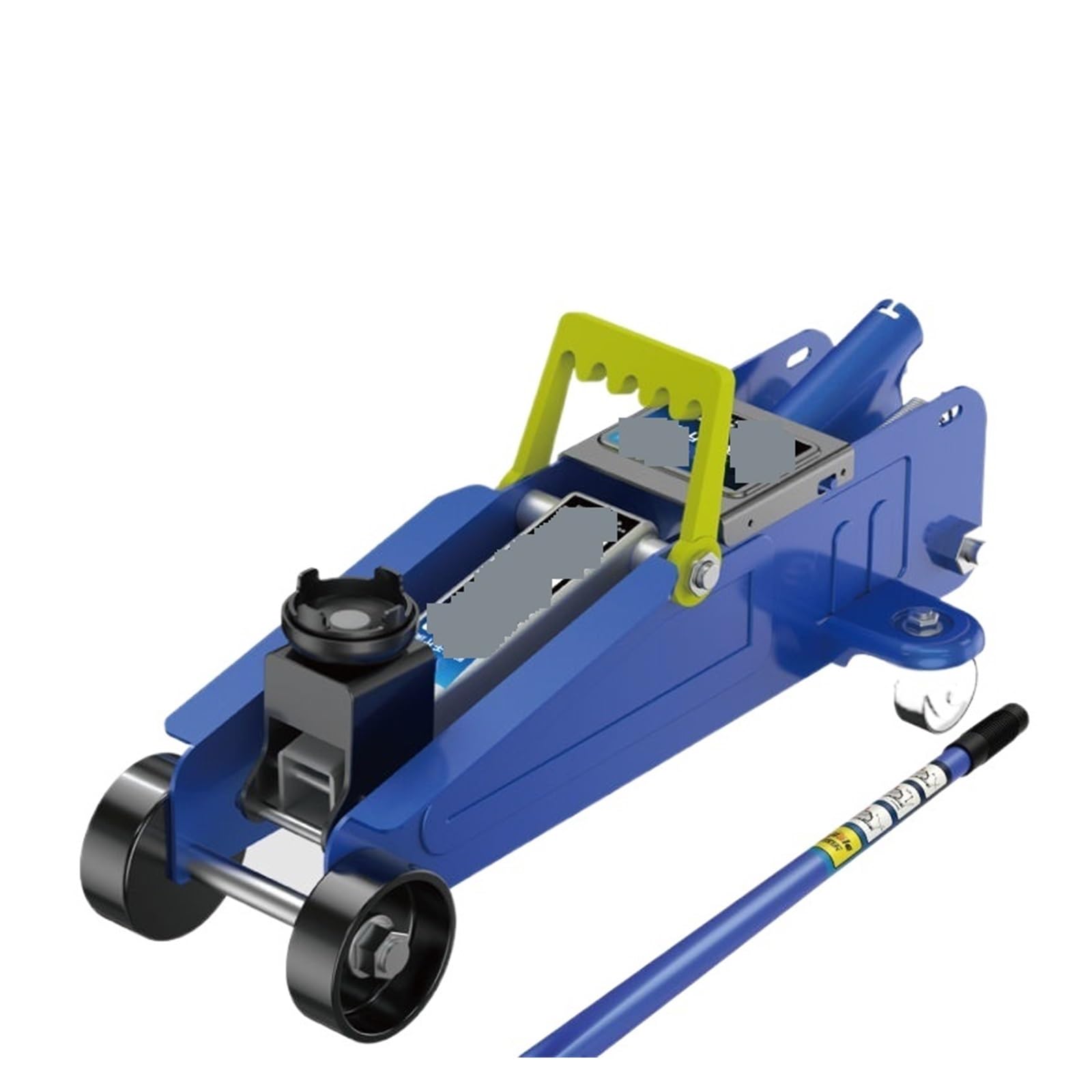 Hydraulic Jack, Horizontal Hydraulic Jack SUV Tire Changing Tool Car Oil Pressure 2 Tons National Standard Vehicle Tools(8.5Plastic boxWrench)
