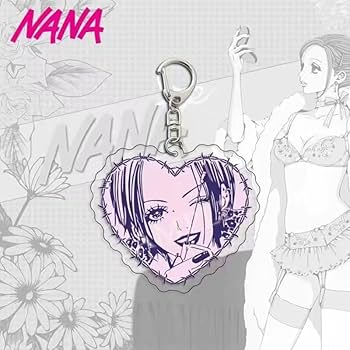 Amazon.co.jp: BINS 大崎ナナ NANA キーホルダー キーチェーン ナナ