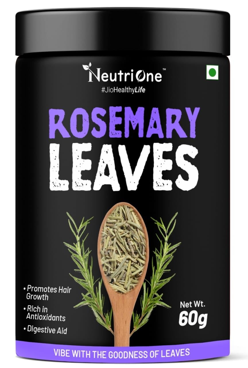 NeutriOne Rosemary Dried Leaves - 60gm | Rosemary Leaves for hair growth & Food 60g (B0D1GHHYCD) Amazon Price History, Amazon Price Tracker