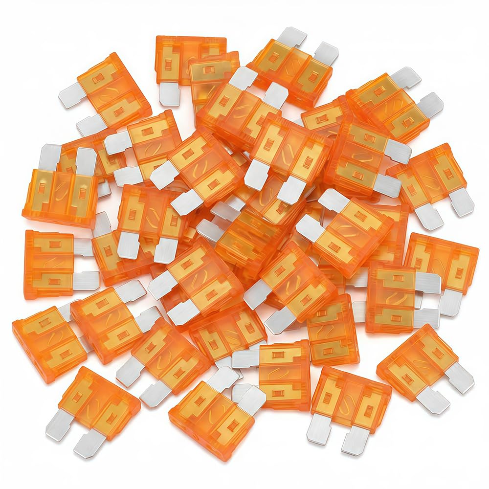 Photo 1 of (80Pcs) 5 Amp Standard Fuse, 5A Car Blade Fuses for Car/RV/Truck/SUV/Motorcycle/Boat