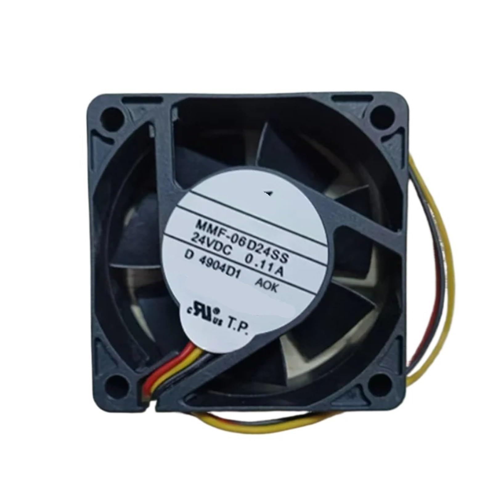 YMUGUEGH 60X60X25mm 6025 MMF-06D24SS 0.11A 24VDC COOLING FAN
