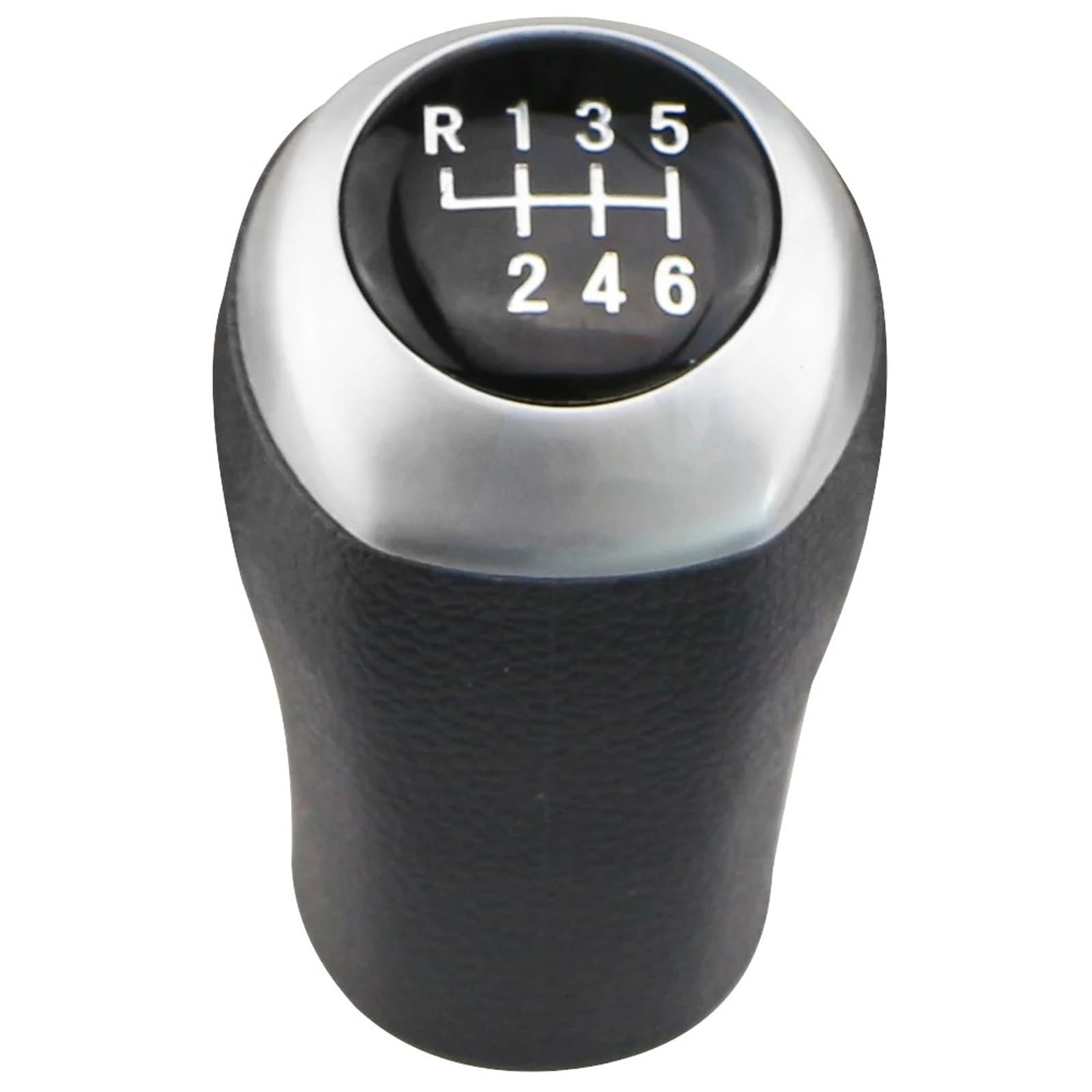 BWSDMZJQRT Car Gear Shifter Knob for Hyundai for Accent for Verna Solaris HB20 5 6 Speed Manual Car Gear Head Shift Knob Handball(6Speed)