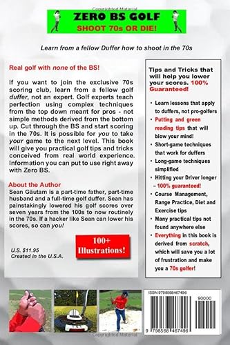 Zero BS Golf: Shoot 70s or Die